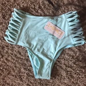 L space high waisted bikini bottoms